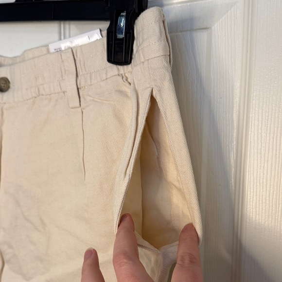 NWT H&M Men's Tan Linen Shorts - Picture 5 of 8
